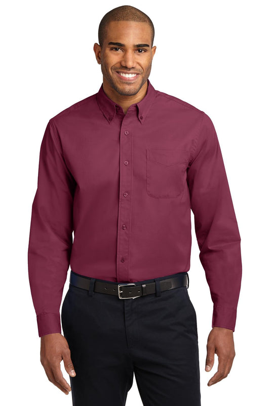 Port Authority Men's Tall Long Sleeve Easy Care Button-Down Shirt - XLT