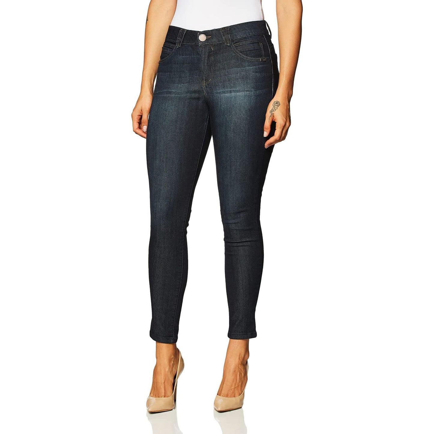 Democracy womens Absolution Jegging Jeans, Indigo, 10 Long US