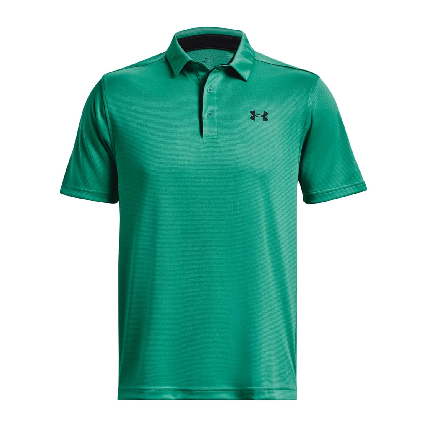 Under Armour Men's Tech Golf Polo, (508) Birdie Green / / Black, Small Tall