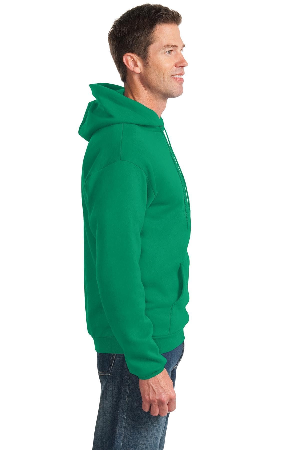 Port & Company Men's Tall Ultimate Pullover Hooded Sweatshirt LT Kelly