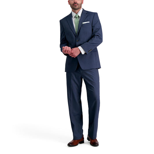 J.M. Haggar Subtle Print Classic Fit Suit Separates - Pants and Jackets