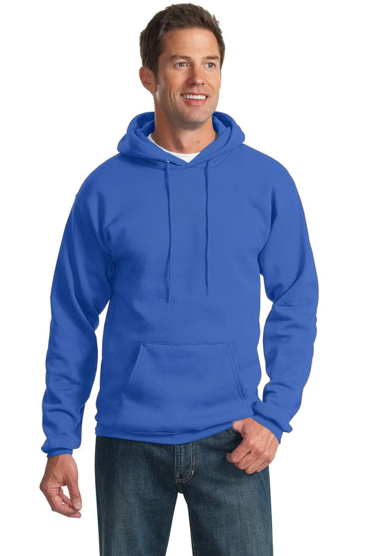 Port & Company Men's Tall Ultimate Pullover Hooded Sweatshirt 2XLT Royal