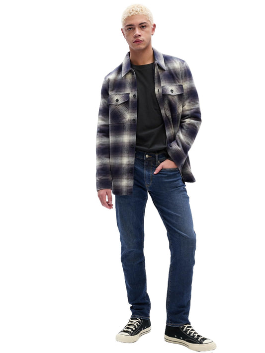 GAP Mens Everyday Slim Jeans Dark Wash 38X36