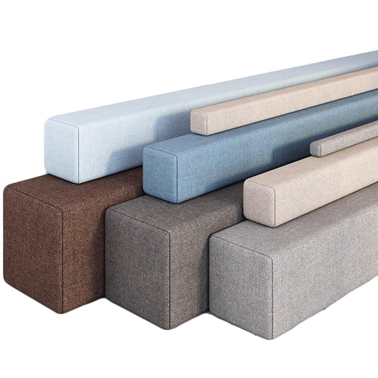 Customized Size Bed Gap Filler, Mattress Extender Bolster Headboard Pillow Cushion with Removable Cover for King Headboard Bed, Mattress Extension Filler