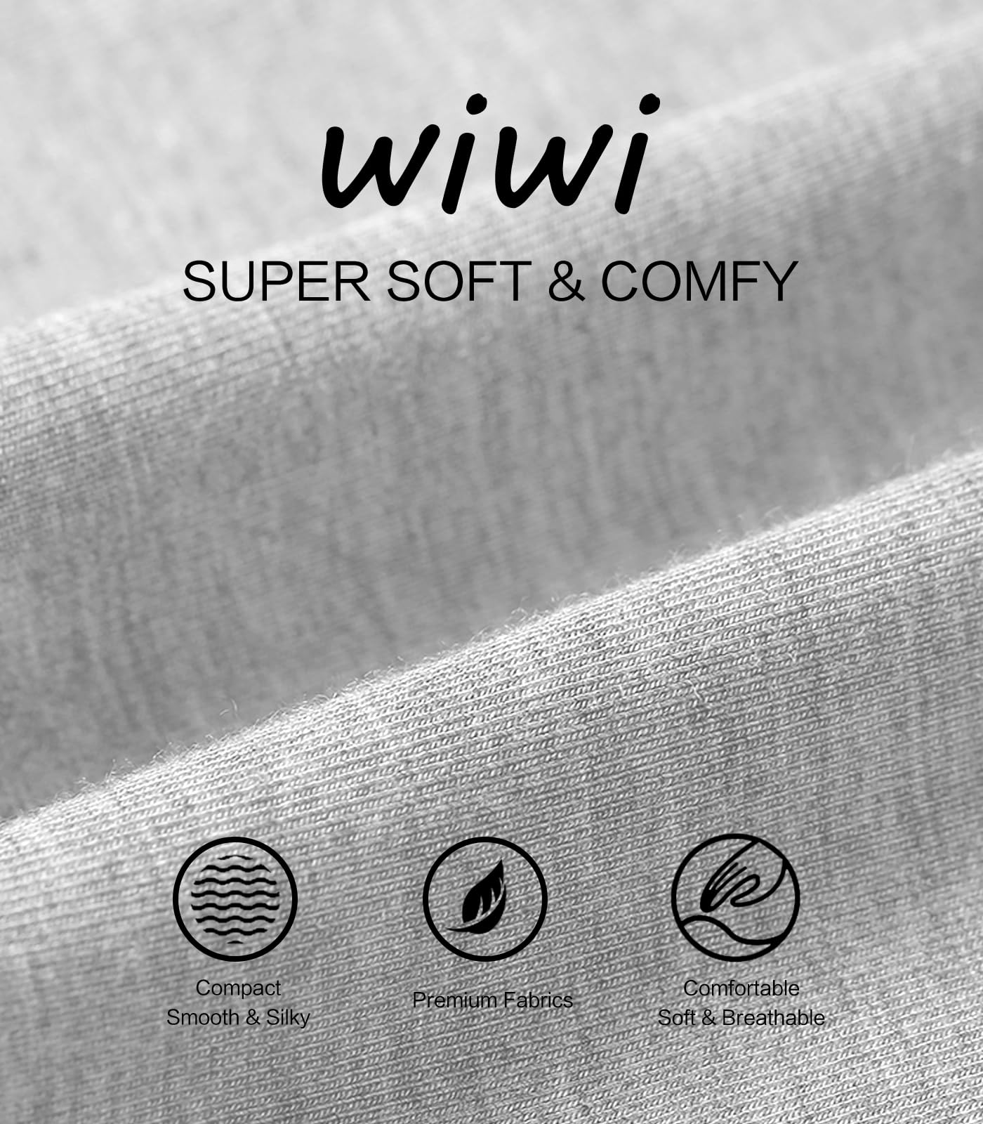 WiWi Bamboo Viscose Pajama Pants for Men Tall Sleep Bottoms Big Warm Long Pj Lightweight Lounge Sweatpants S-XXL, Ash Grey, XX-Large