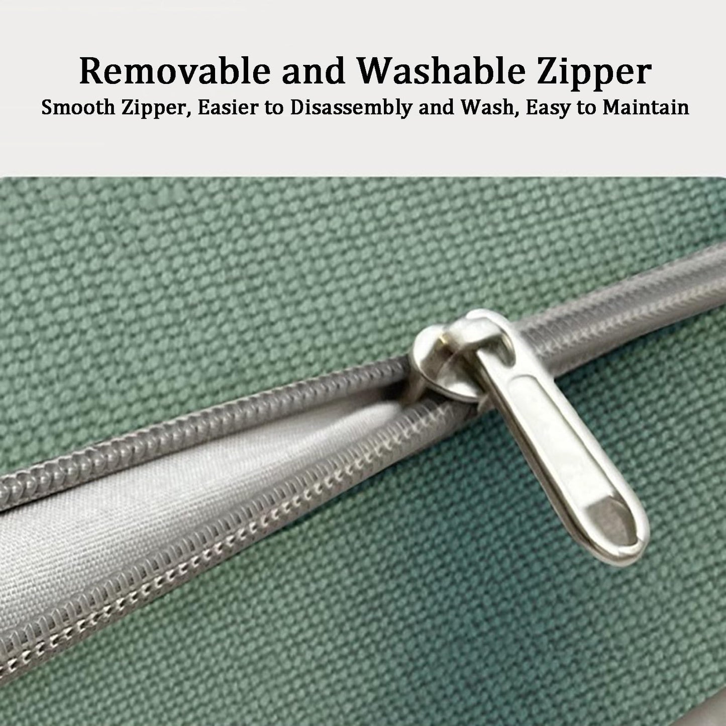 Customized Size Bed Gap Filler, Mattress Extender Bolster Headboard Pillow Cushion with Removable Cover for King Headboard Bed, Mattress Extension Filler