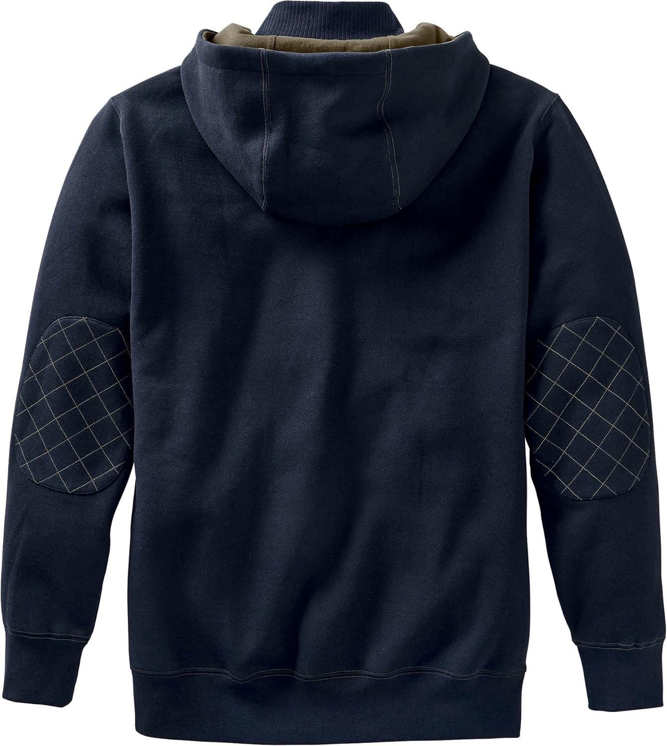 Legendary Whitetails Men's Tall Size Tough As Buck 1/4 Zip Action Hoodie, Midnight Navy, Large