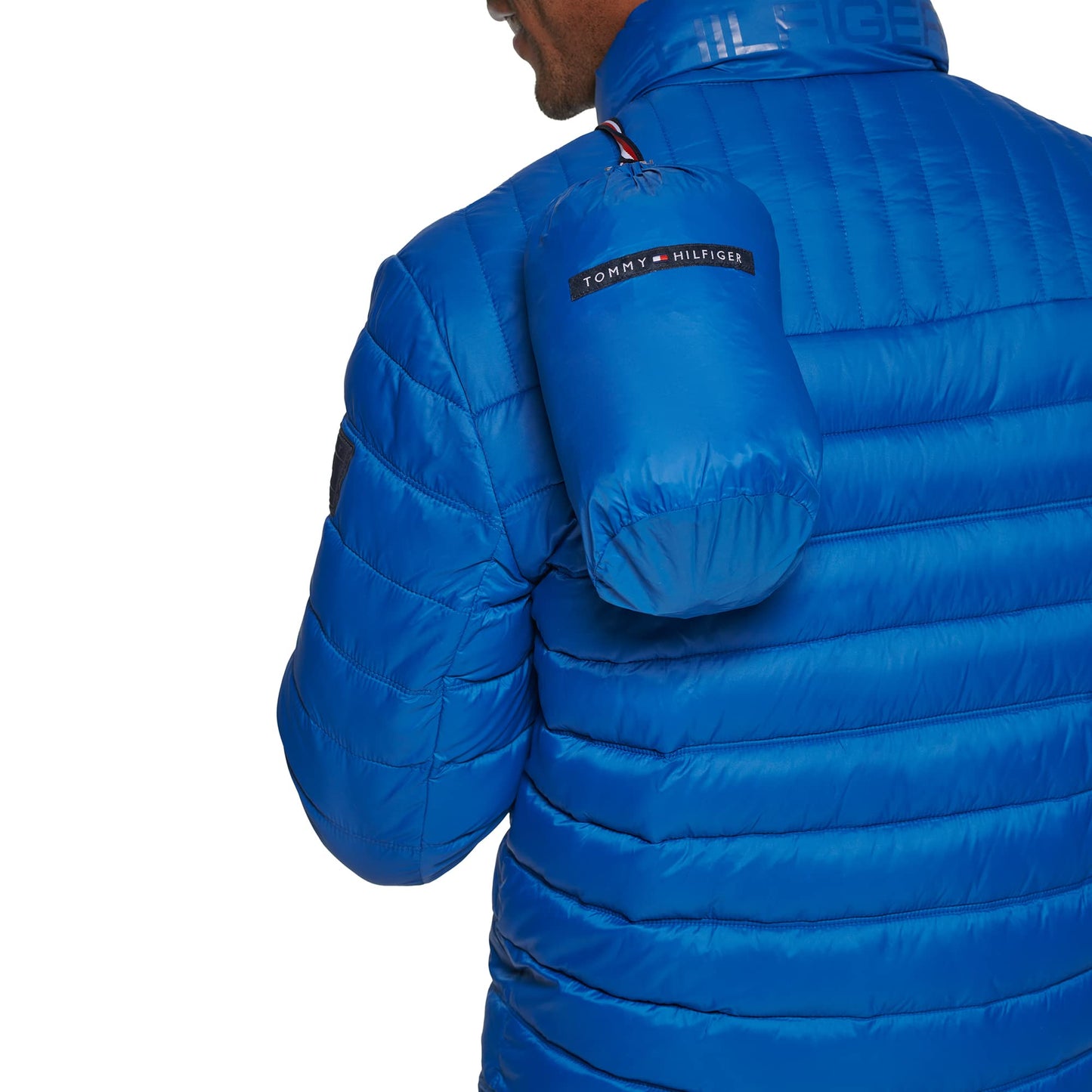 Tommy Hilfiger Men's Ultra Loft Lightweight Packable Puffer Jacket (Standard and Big & Tall), New Royal, 3X-Large
