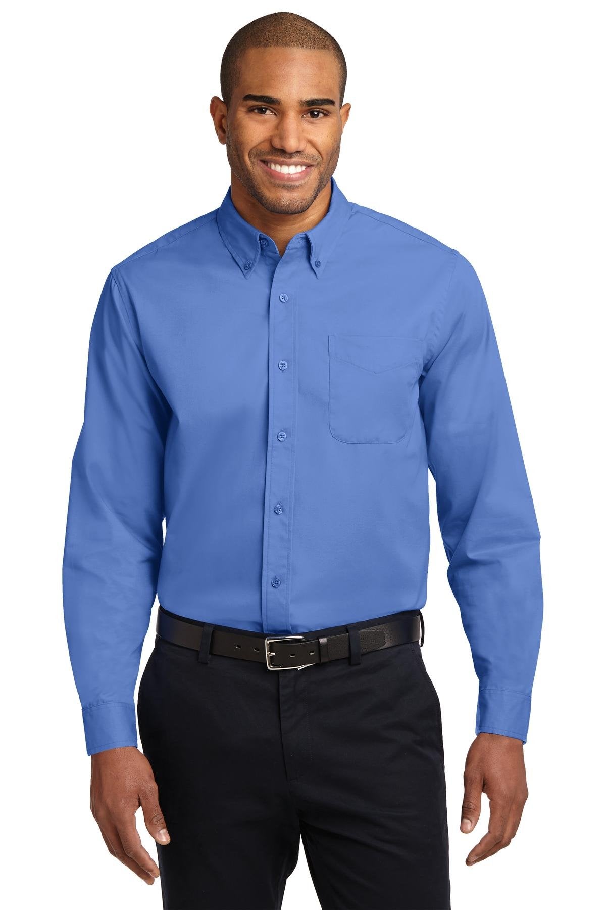 Port Authority Men's Tall Long Sleeve Easy Care Button-Down Shirt - 2XLT