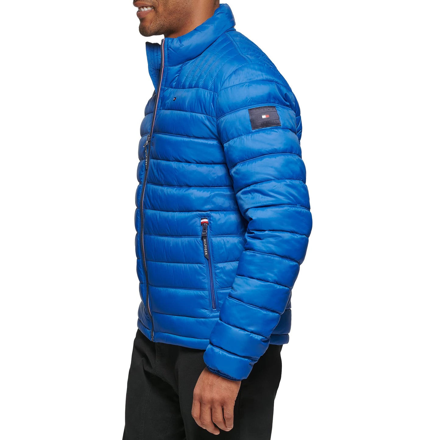 Tommy Hilfiger Men's Ultra Loft Lightweight Packable Puffer Jacket (Standard and Big & Tall), New Royal, X-Large