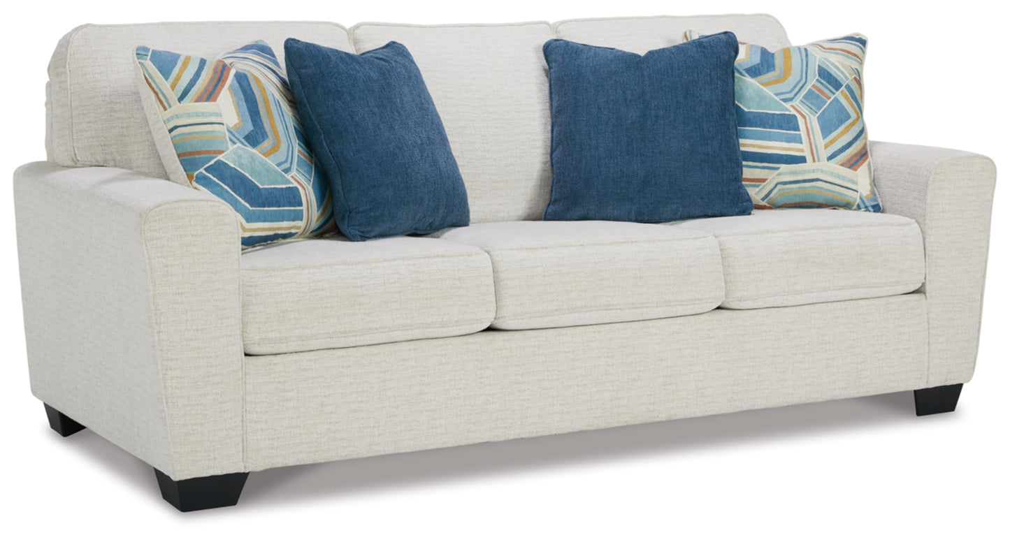 Signature Design by Ashley Cashton Casual Sofa for Living Room, White