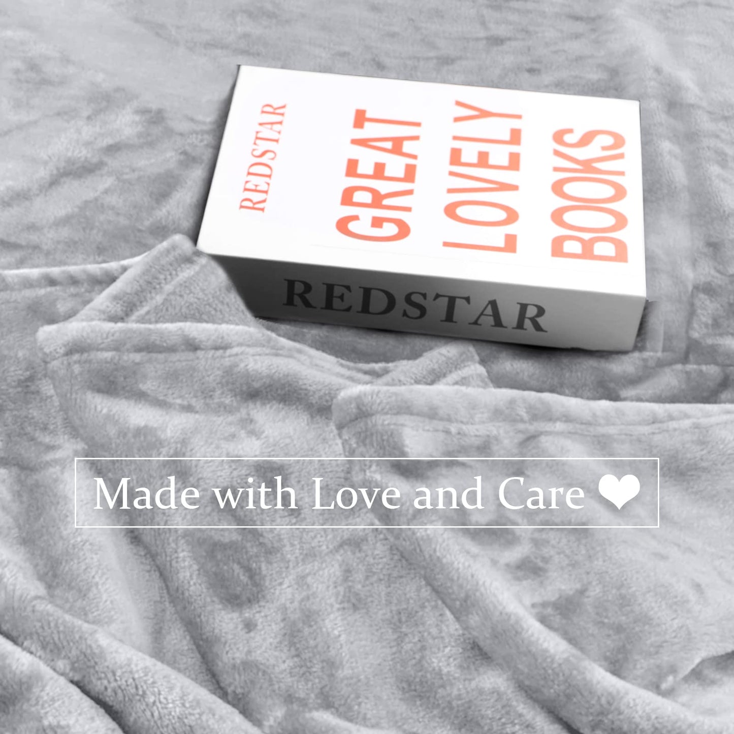 Edenleaf Oversized Blanket 120x120 Inches, Giant Huge Companion for Bed, Sofa, Travel and Camping, Extra Large Big Soft Blanket Fits The Whole Family and Outdoor Campaign, Light Grey