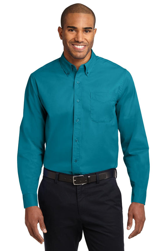 Port Authority Men's Tall Long Sleeve Easy Care Button-Down Shirt - LT