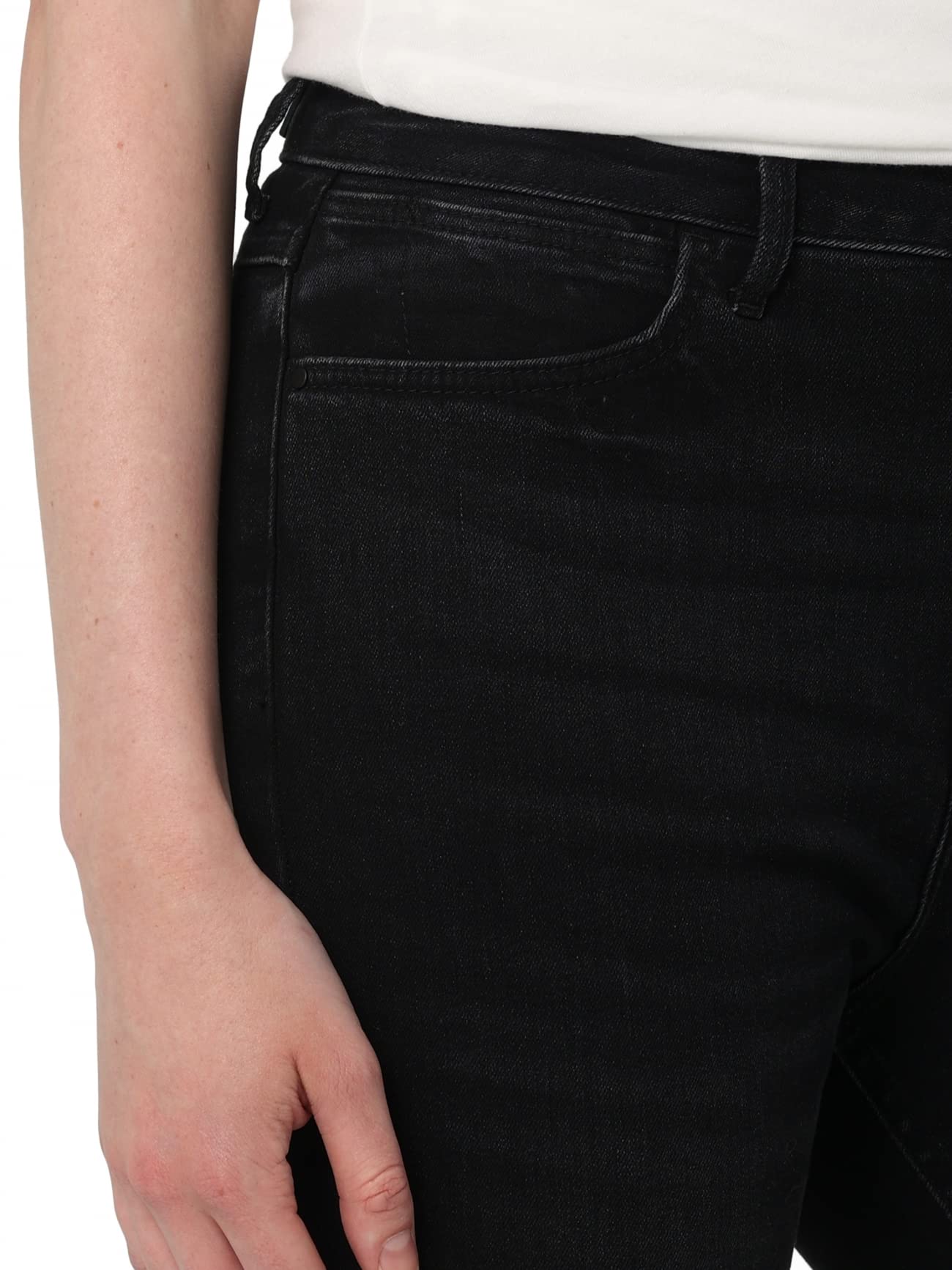WranglerwomensHigh Rise Bold Boot Jean Black Wash