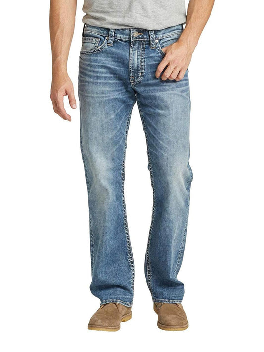 Silver Jeans Co. Zac Relaxed Fit Straight Leg Jeans