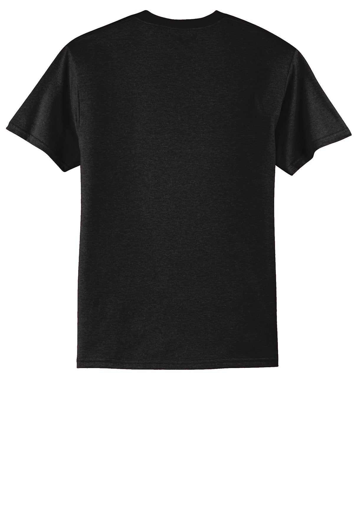 Port & Company Men's Tall 50/50 Cotton/Poly T Shirts 4XLT Jet Black