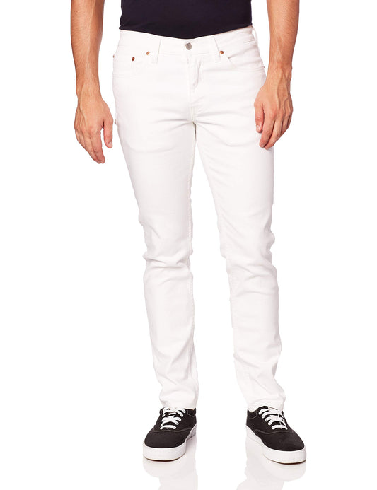 Levi's Men's 511 Slim Fit Jeans (Also Available in Big & Tall), (New) Castilleja White-Advanced Stretch, 34W x 36L