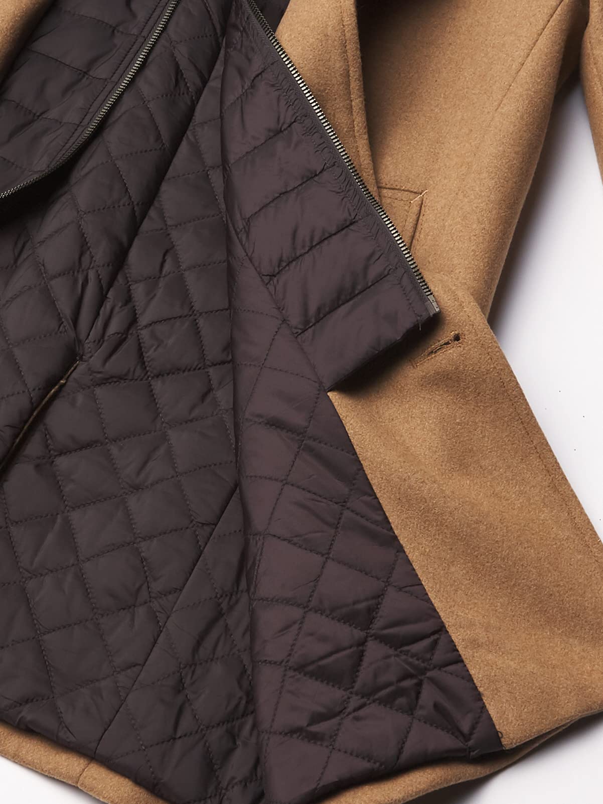 Dockers Men's Henry Wool Blend Top Coat (Regular and Big & Tall Sizes) , Camel, 3X-Large Tall