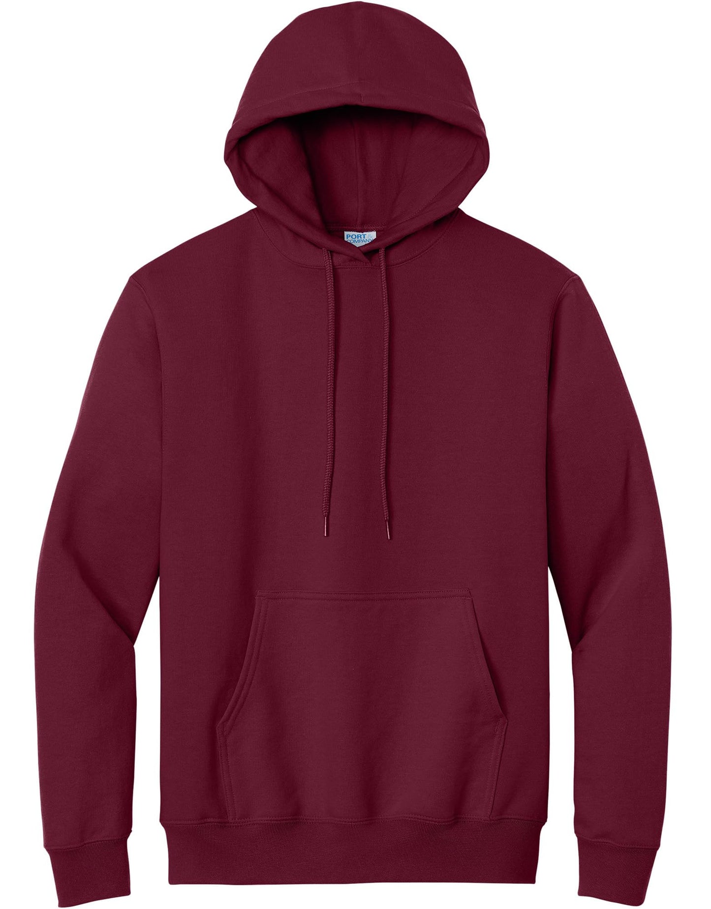 Port & Company Tall Essential Fleece Pullover Hooded Sweatshirt 4XLT Cardinal