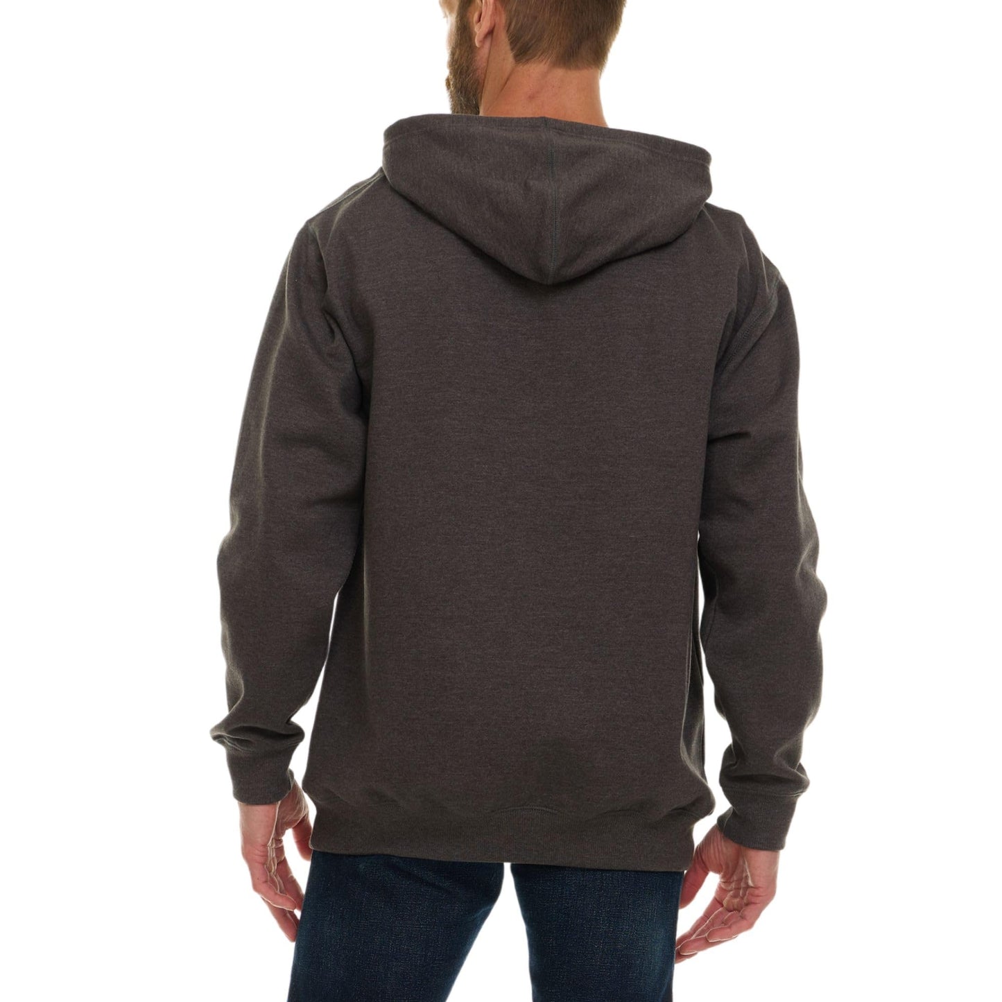 Wrangler Big and Tall Hoodie for Men, Fleece Heavyweight Pullover Sweatshirt, Relaxed Fit Mens Work Hoodies - 5XLT