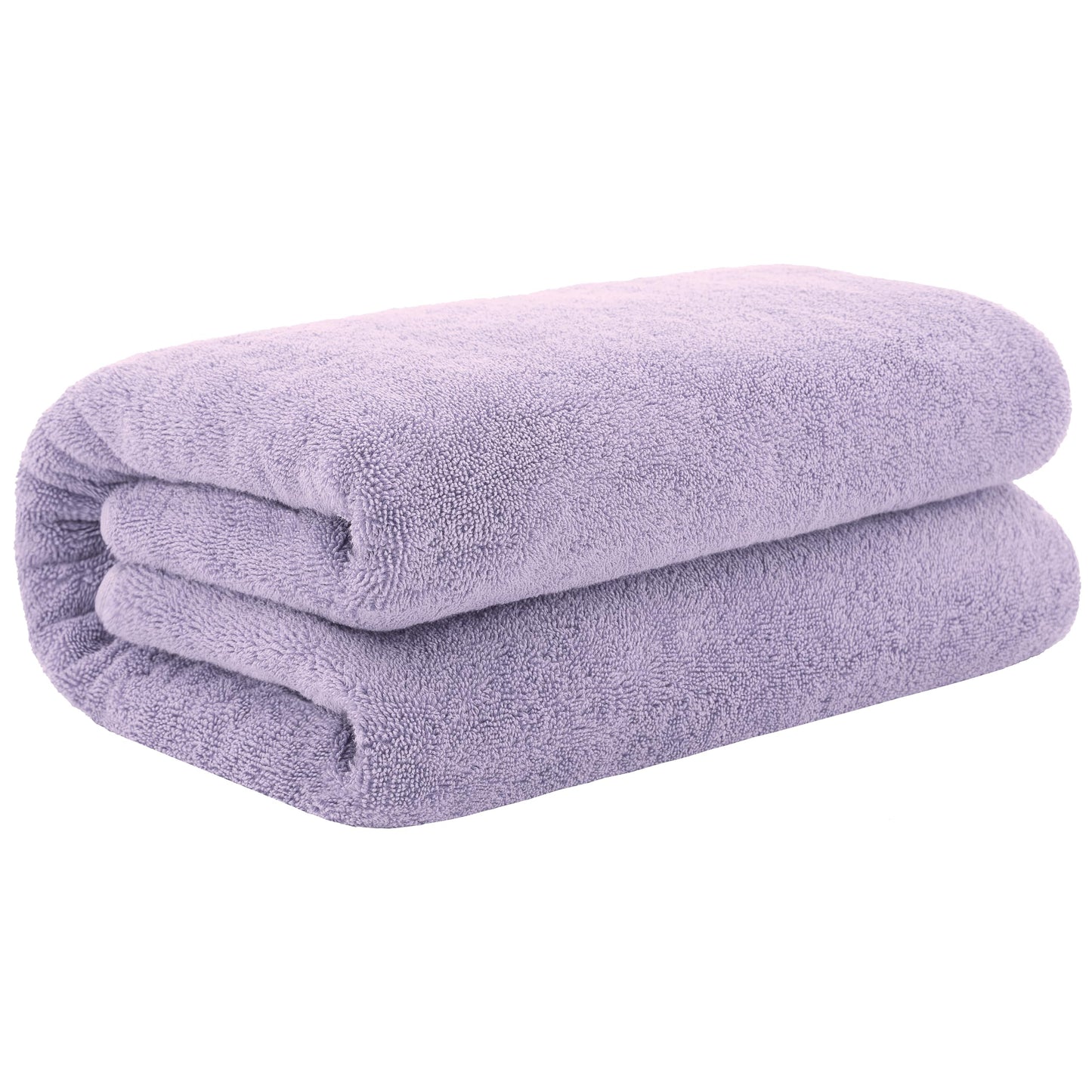 Cotton Paradise 100% Cotton 40x80 Oversized Bath Sheet, Extra Large Turkish Bath Towels for Bathroom, Lilac Bathsheet