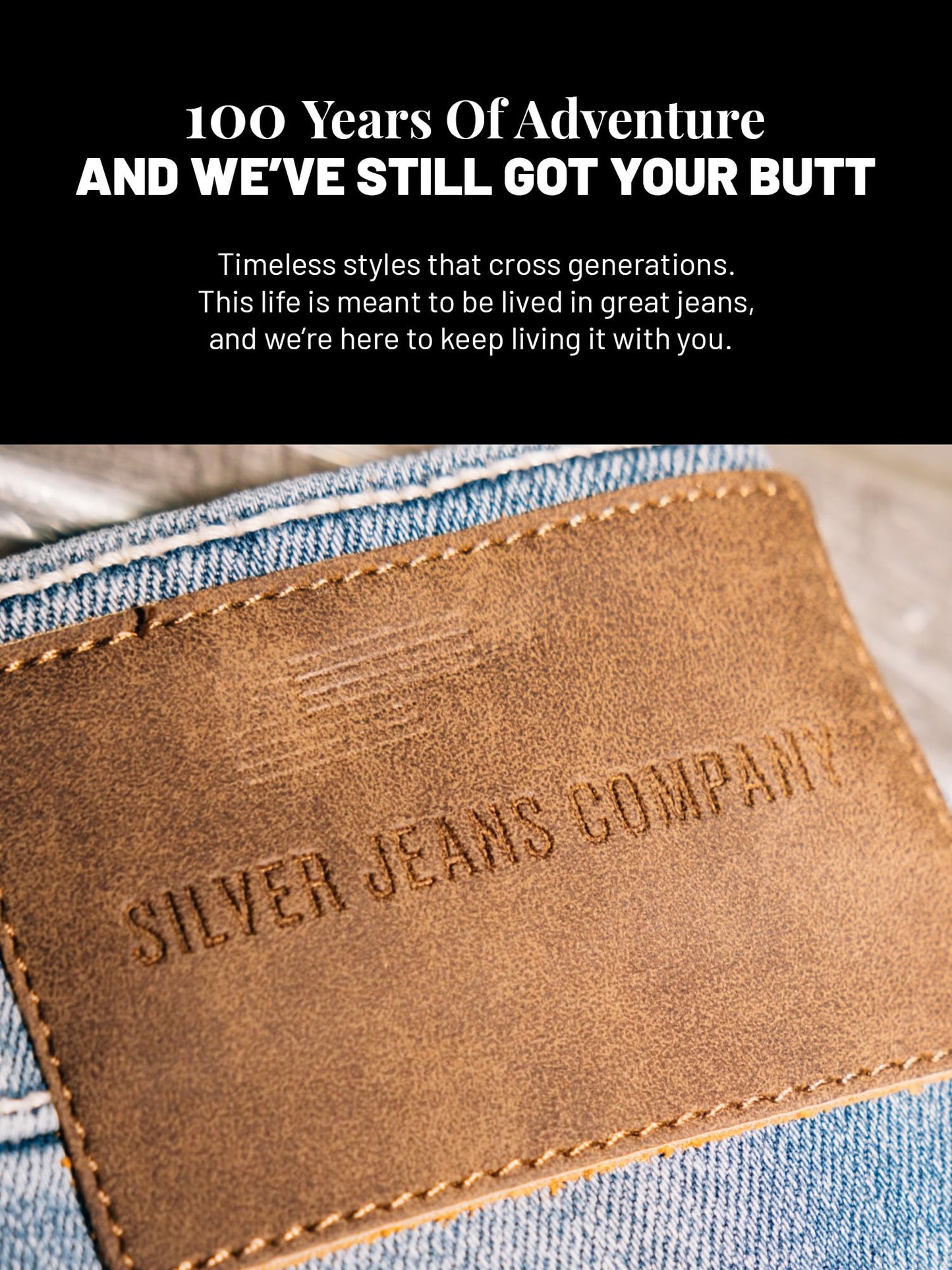 Silver Jeans Co. Zac Relaxed Fit Straight Leg Jeans | Laid Back & Stretchy Denim Bottoms