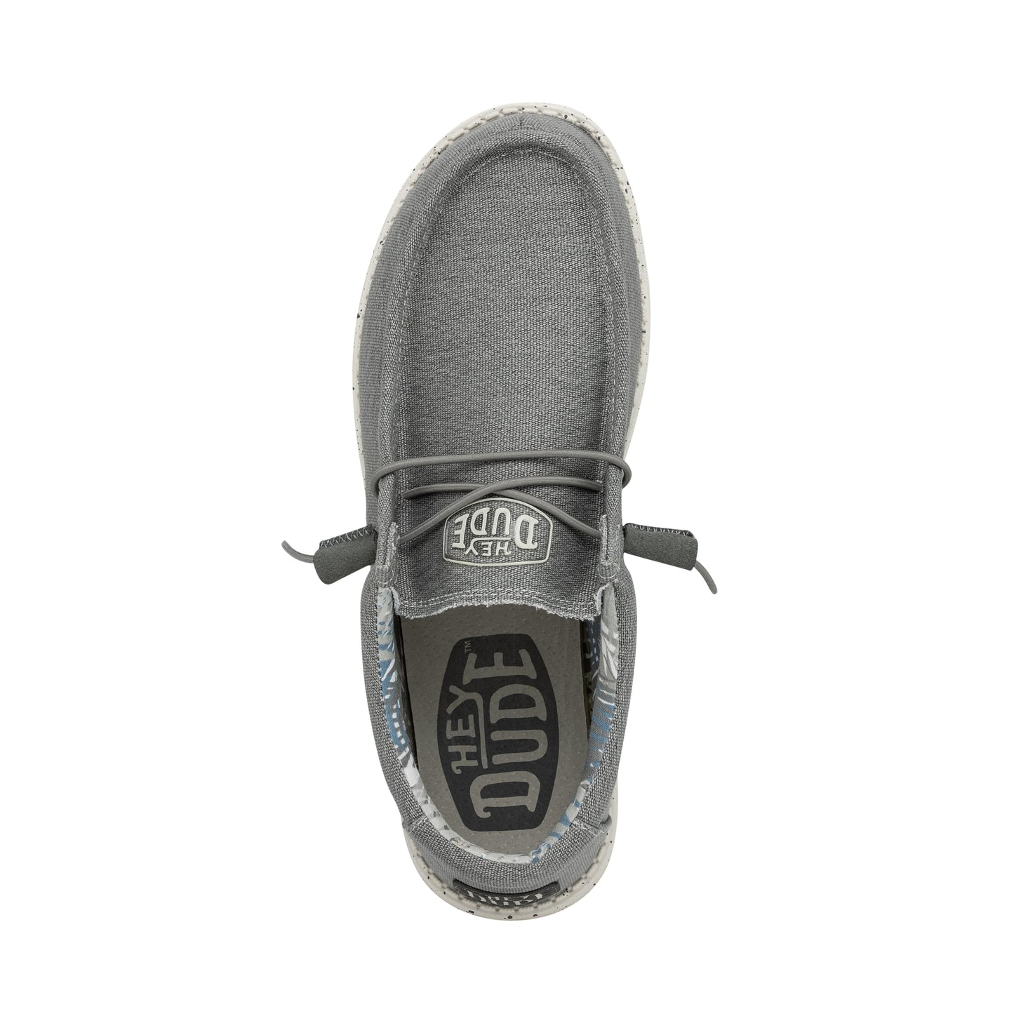 HEYDUDE Men's Wally Stretch | Men's Loafers | Comfortable & Light-Weight Iron