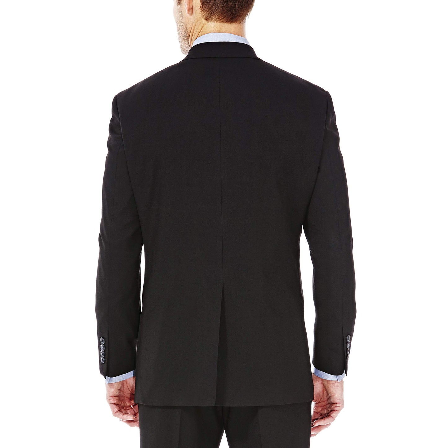 J.M. Haggar Men's Suit Jacket, Black, 48 Tall