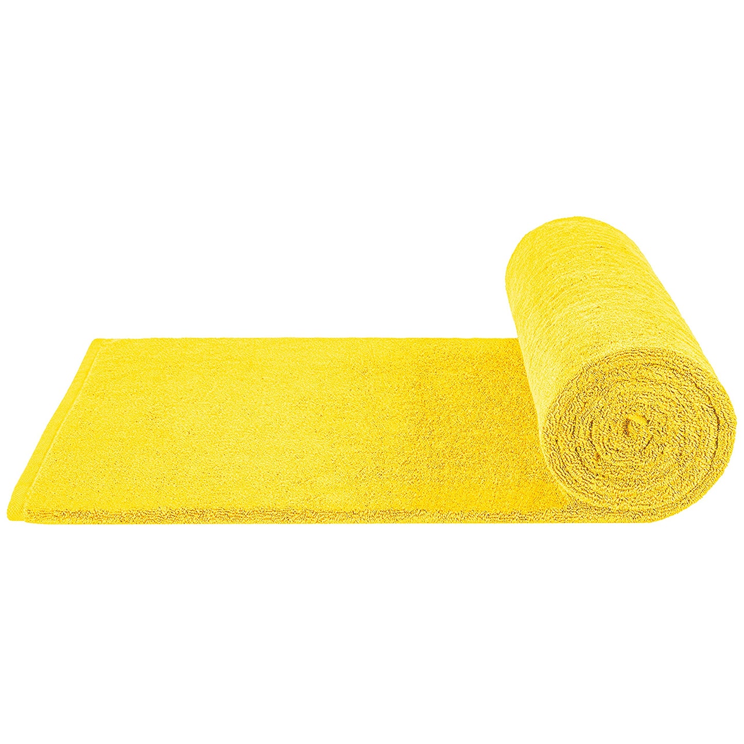 Cotton Paradise 100% Cotton 40x80 Oversized Bath Sheet, Extra Large Turkish Bath Towels for Bathroom, Yellow Bathsheet