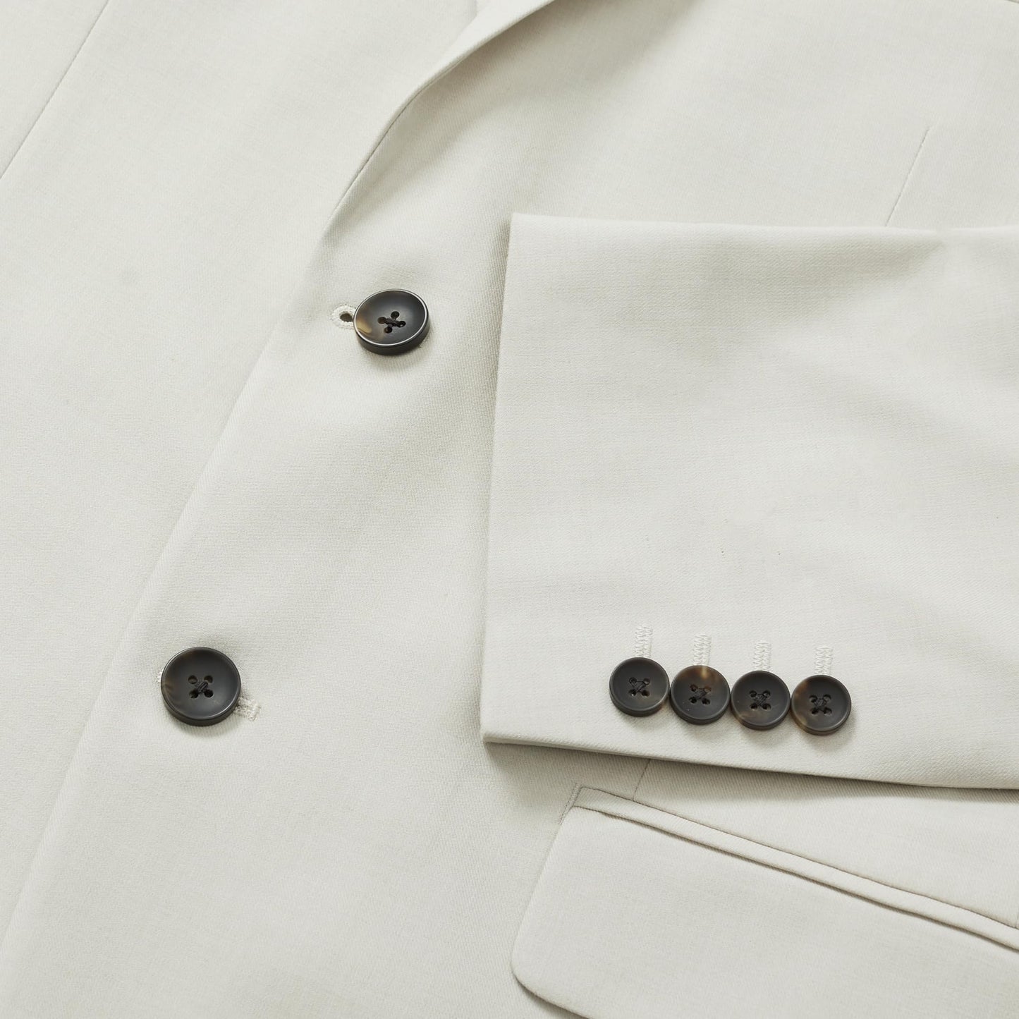 J.M. Haggar Men's Suit Jacket, Ivory, 50 Tall