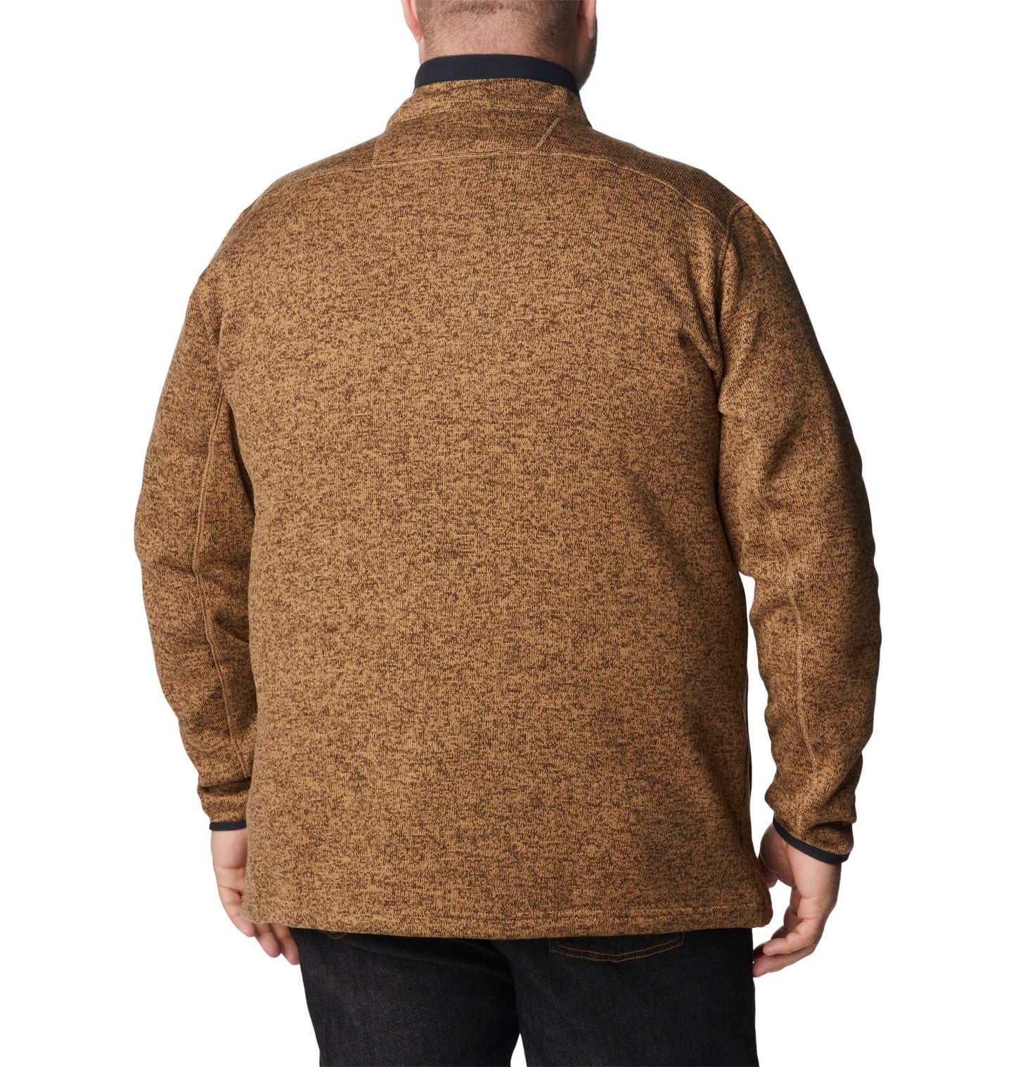 Columbia Men's Sweater Weather Full Zip, Delta Heather, X-Large Tall
