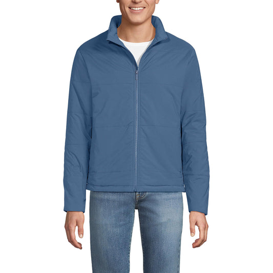 Lands' End Men's Tall WanderFree Insulated Jacket X-Large-Tall, Light Indigo Blue