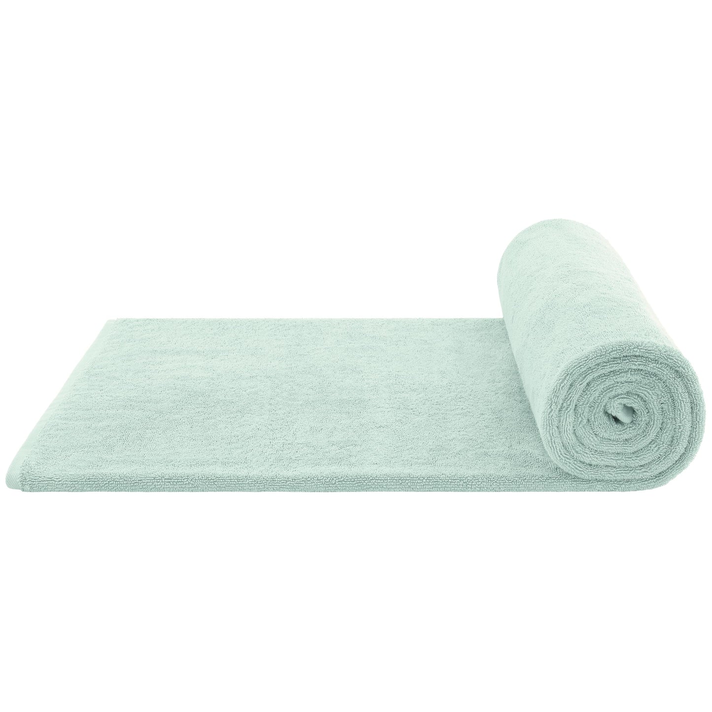Cotton Paradise 100% Cotton 40x80 Oversized Bath Sheet, Extra Large Turkish Bath Towels for Bathroom, Mint Green Bathsheet
