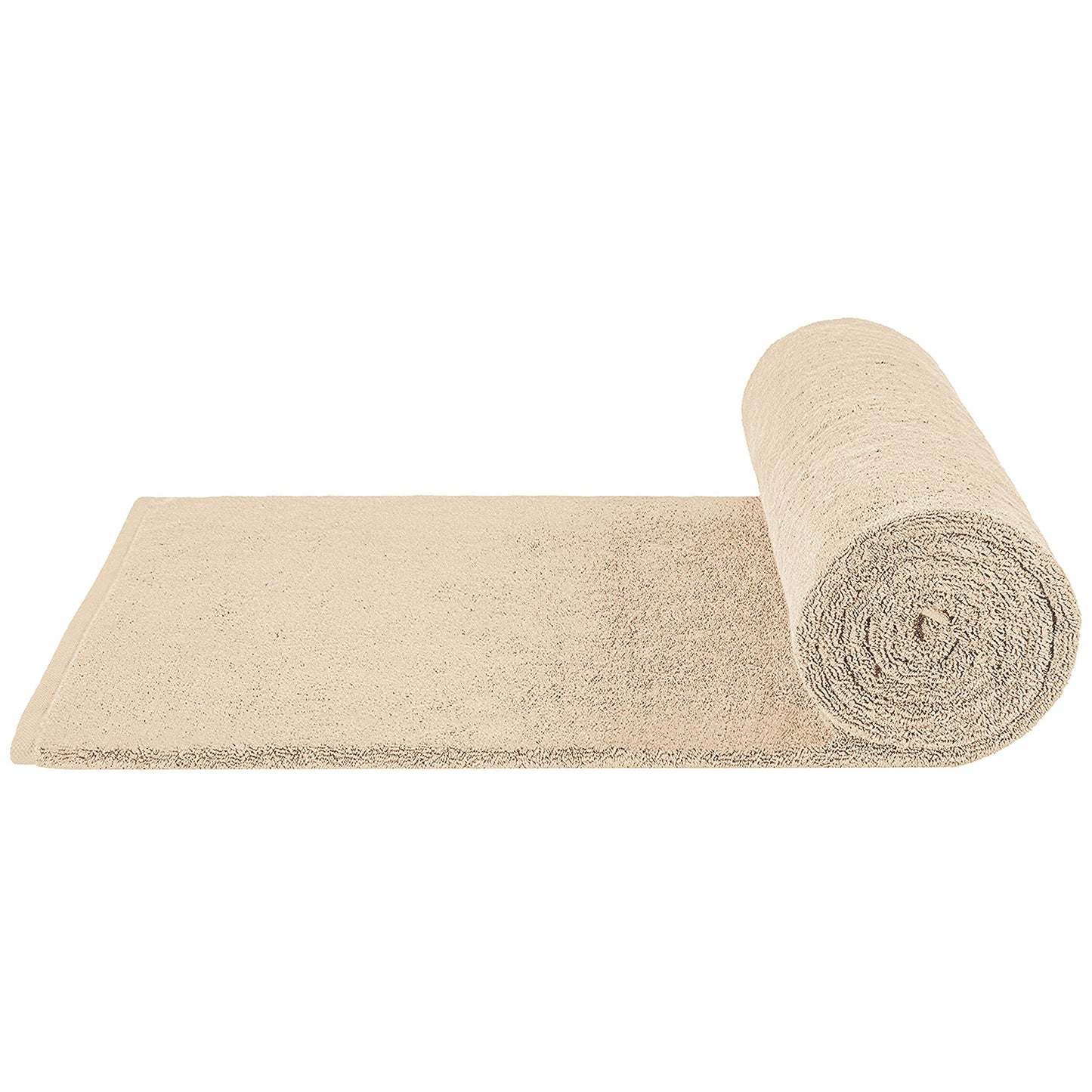 Cotton Paradise 100% Cotton 40x80 Oversized Bath Sheet, Extra Large Turkish Bath Towels for Bathroom, Beige Bathsheet