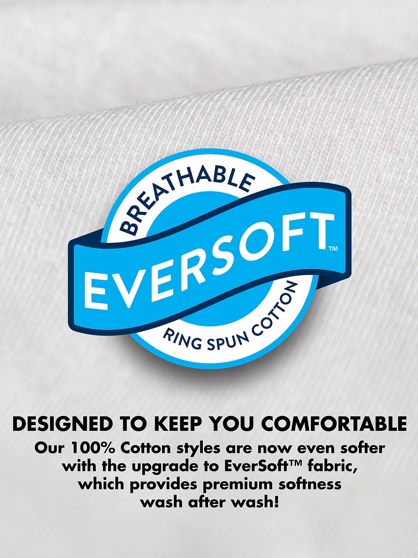 Fruit of the Loom mens Stay Tucked Crew T-shirt Underwear, Tall Man - White 6 Pack, X-Large US
