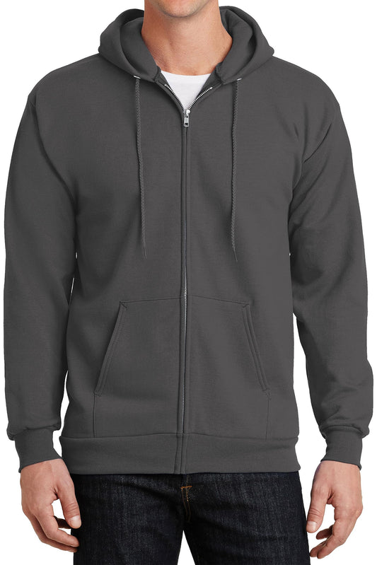 Have It Tall Mens Full Zip Hoodie Asphalt 2XLT Tall