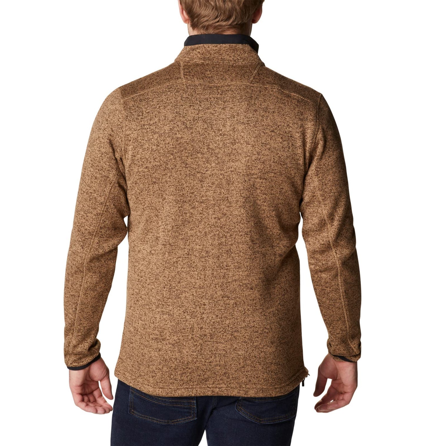 Columbia Men's Sweater Weather Full Zip, Delta Heather, X-Large Tall