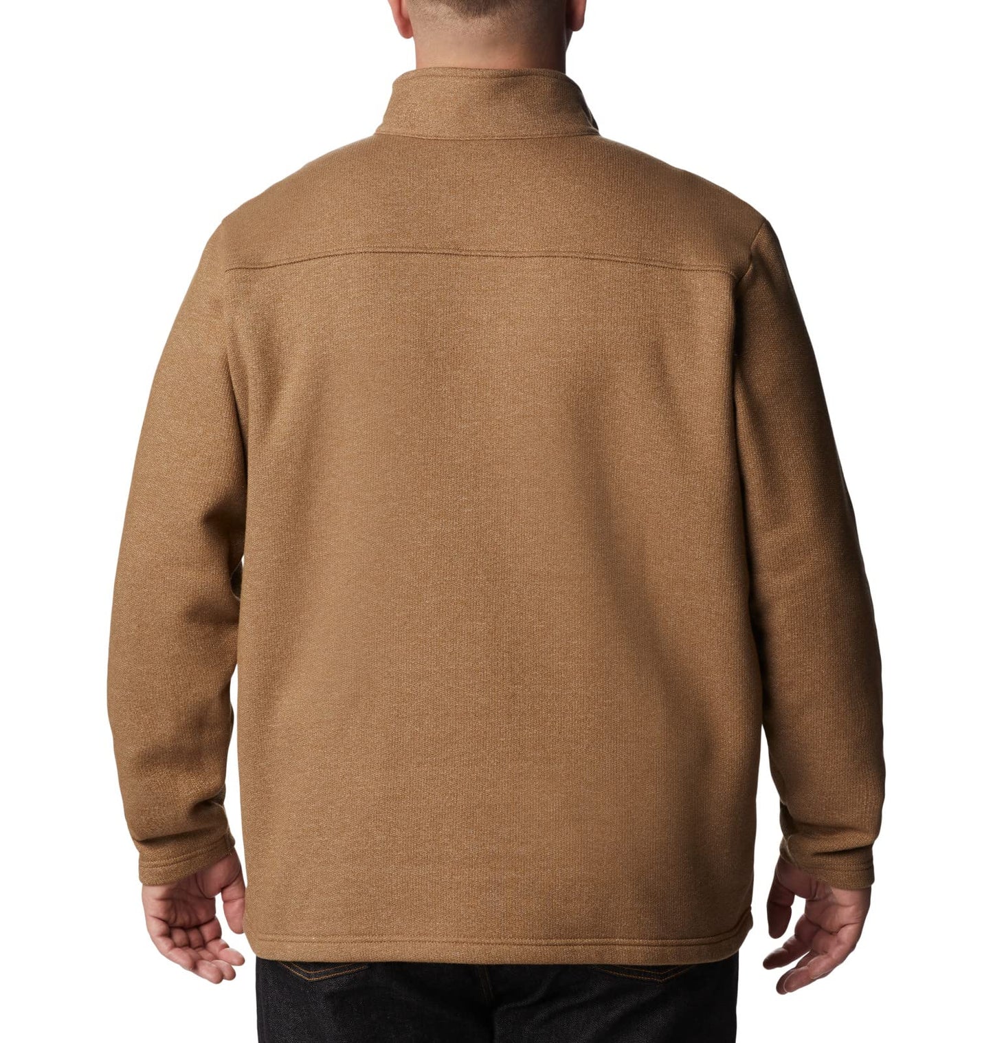 Columbia Men's Big-Tall Great Hart Mountain™ III Big & Tall Half Zip Sweater, -delta heather, LT