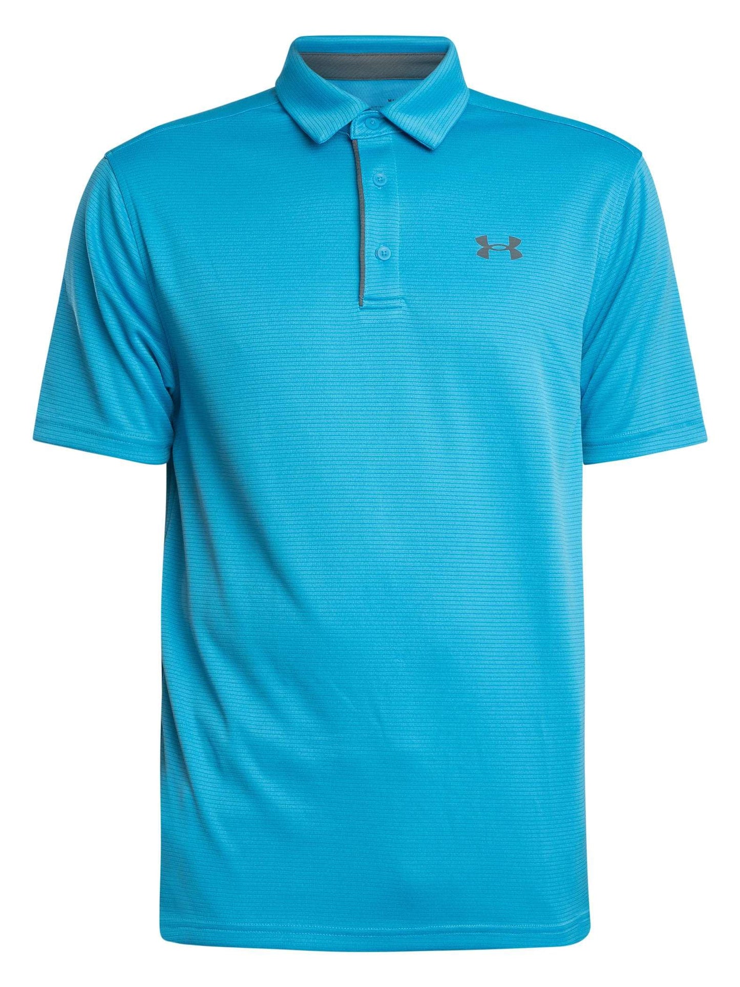 Under Armour Men's Tech Golf Polo, (453) Ether Blue / / Pitch Gray, 3X-Large Tall