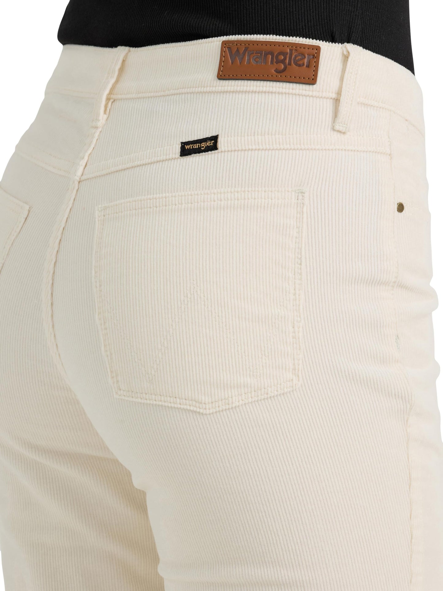 Wrangler Women's High Rise Bold Boot Jean, Birch, 18-34