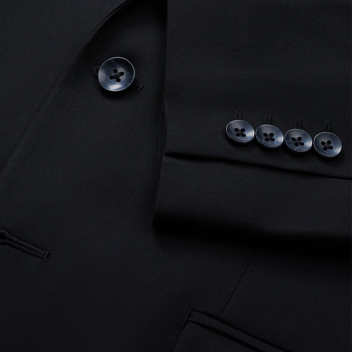 J.M. Haggar Men's Suit Jacket, Black, 48 Tall