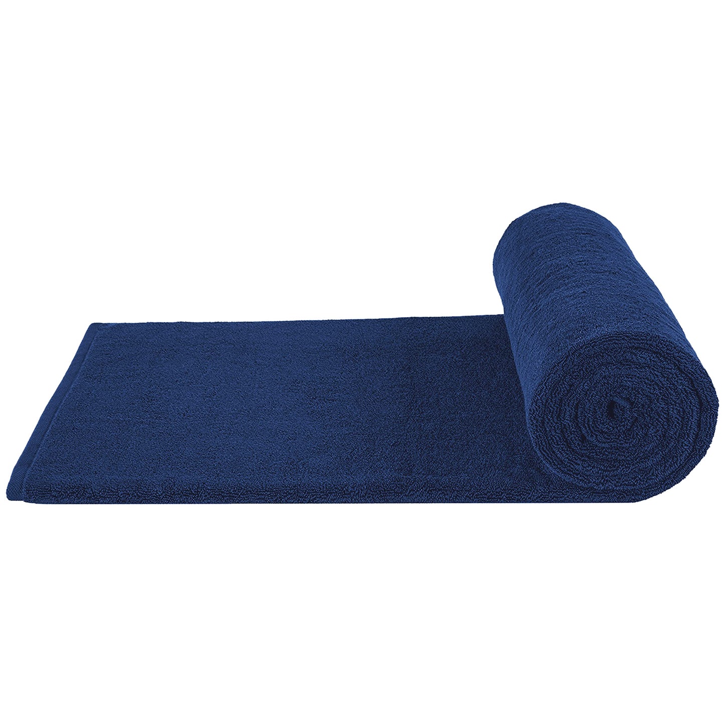 Cotton Paradise 100% Cotton 40x80 Oversized Bath Sheet, Extra Large Turkish Bath Towels for Bathroom, Navy Blue Bathsheet