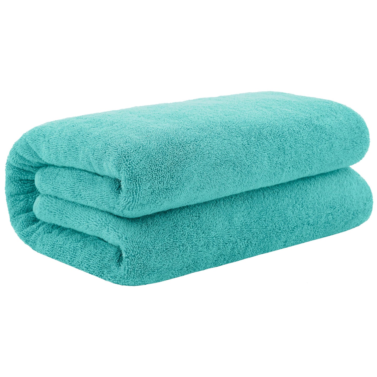 Cotton Paradise 100% Cotton 40x80 Oversized Bath Sheet, Extra Large Turkish Bath Towels for Bathroom, Turquoise Bathsheet