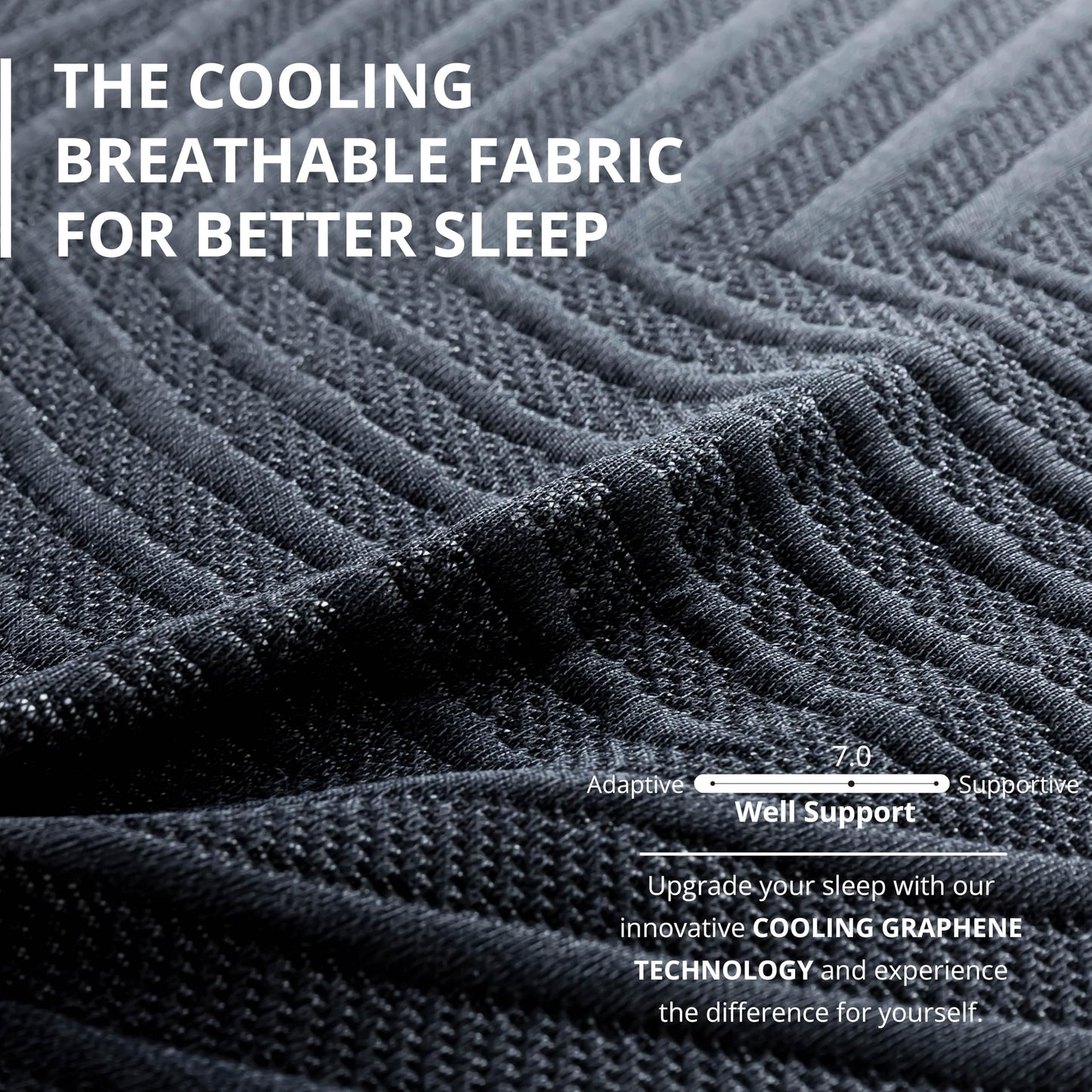 EGOHOME 14 Inch California King Memory Foam Mattress (84" Long) Therapeutic Medium Firm