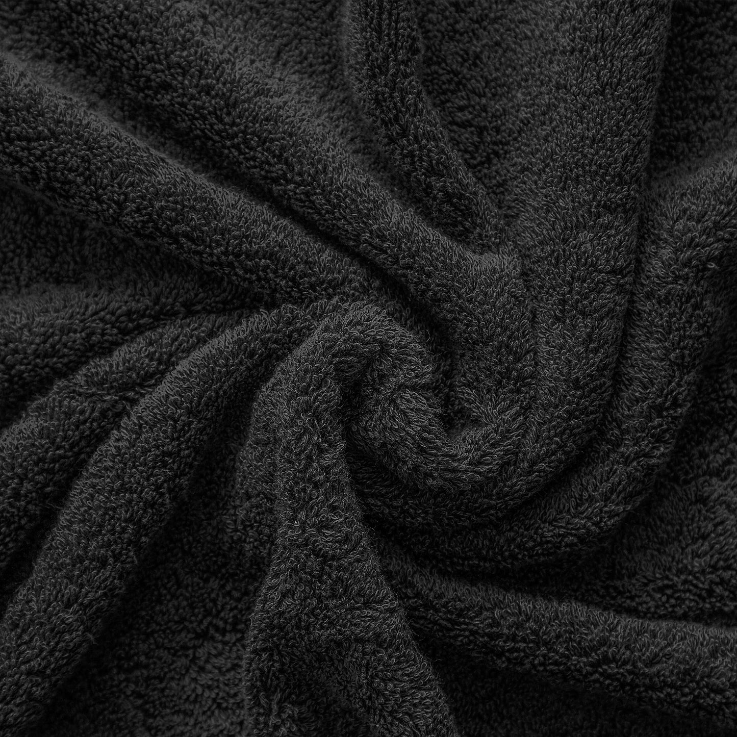 Cotton Paradise 100% Cotton 40x80 Oversized Bath Sheet, Extra Large Turkish Bath Towels for Bathroom, Black Bathsheet