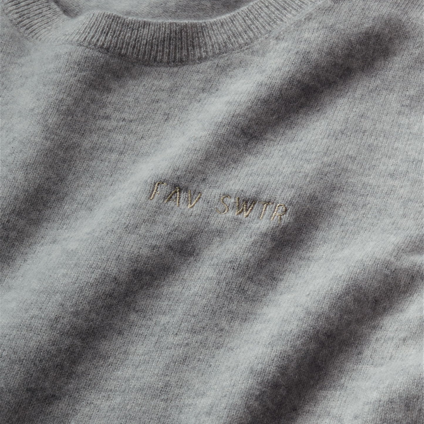 Lands' End Womens Cashmere Sweater Gray/Black Donegal Tall Medium