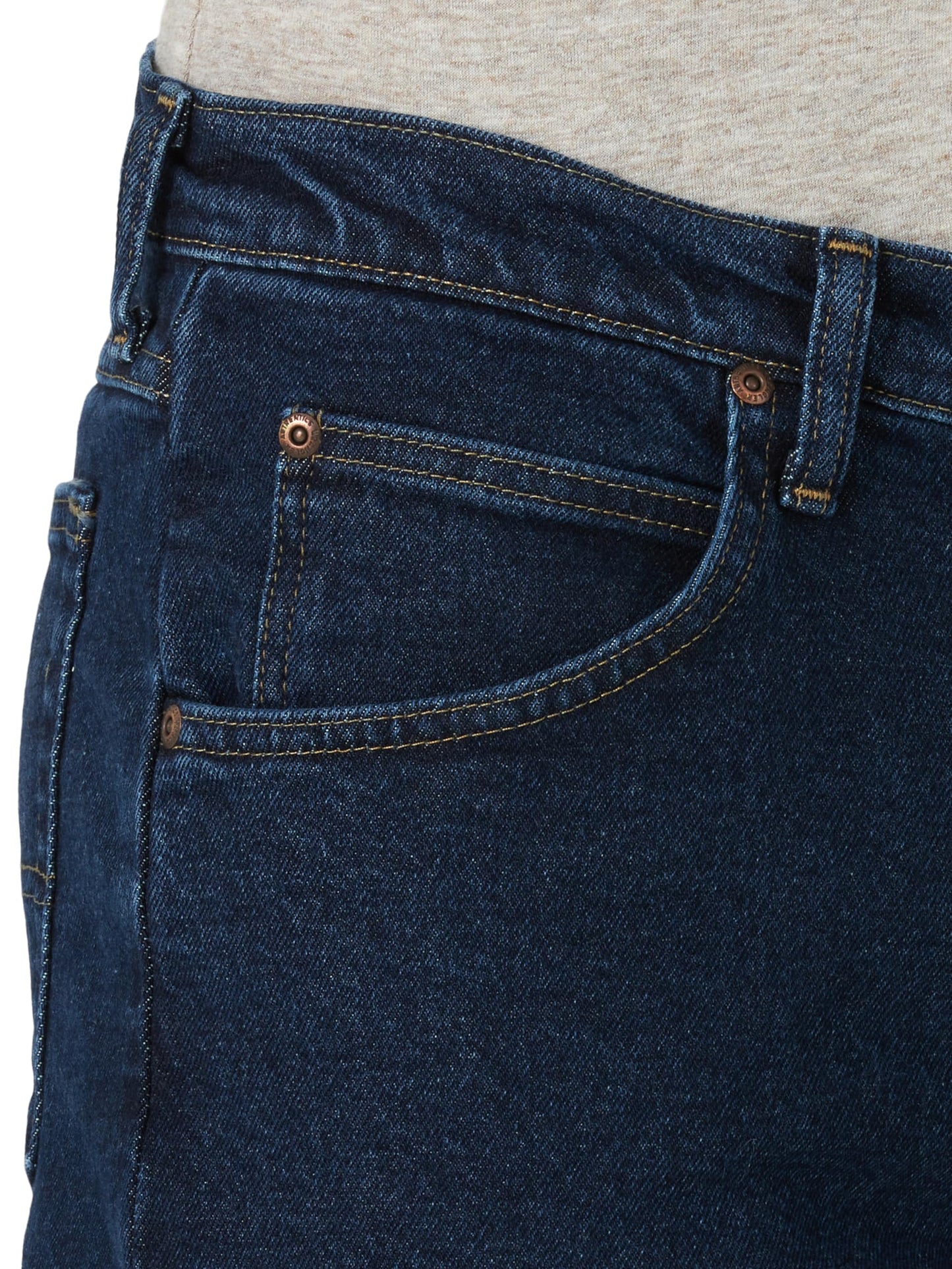 Wrangler Authentics Men's Classic 5-Pocket Regular Fit Jean, Midnight Flex, 36W x 36L