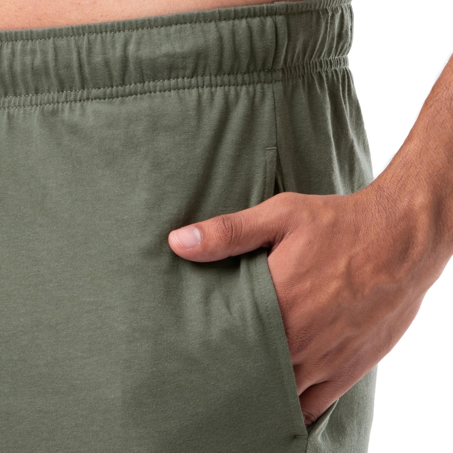 Fruit of the Loom Men's 1-Pack Extended Sizes Jersey Knit Sleep Pant (1 & 2 Packs), Dark Green, X-Large Tall