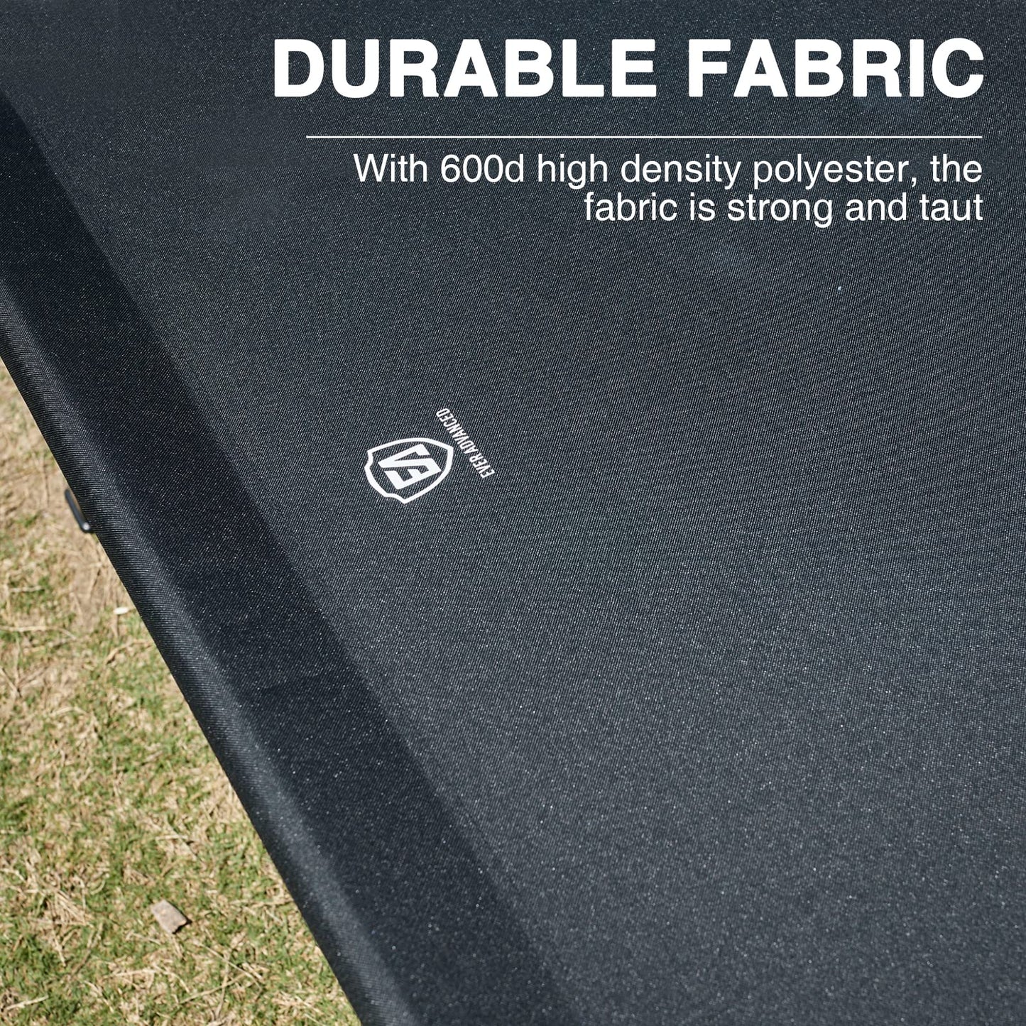 EVER ADVANCED Extra Wide Camping Cot for Adults Oversized XXL Sleeping Cots Folding Cot Bed with Carry Bag, 84.3" L x 41.9" W, Support to 550 lbs