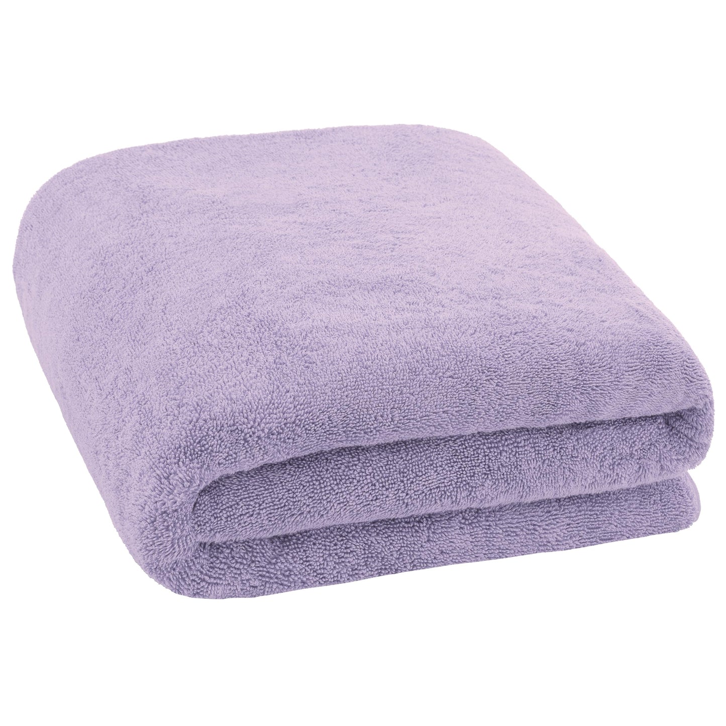 Cotton Paradise 100% Cotton 40x80 Oversized Bath Sheet, Extra Large Turkish Bath Towels for Bathroom, Lilac Bathsheet